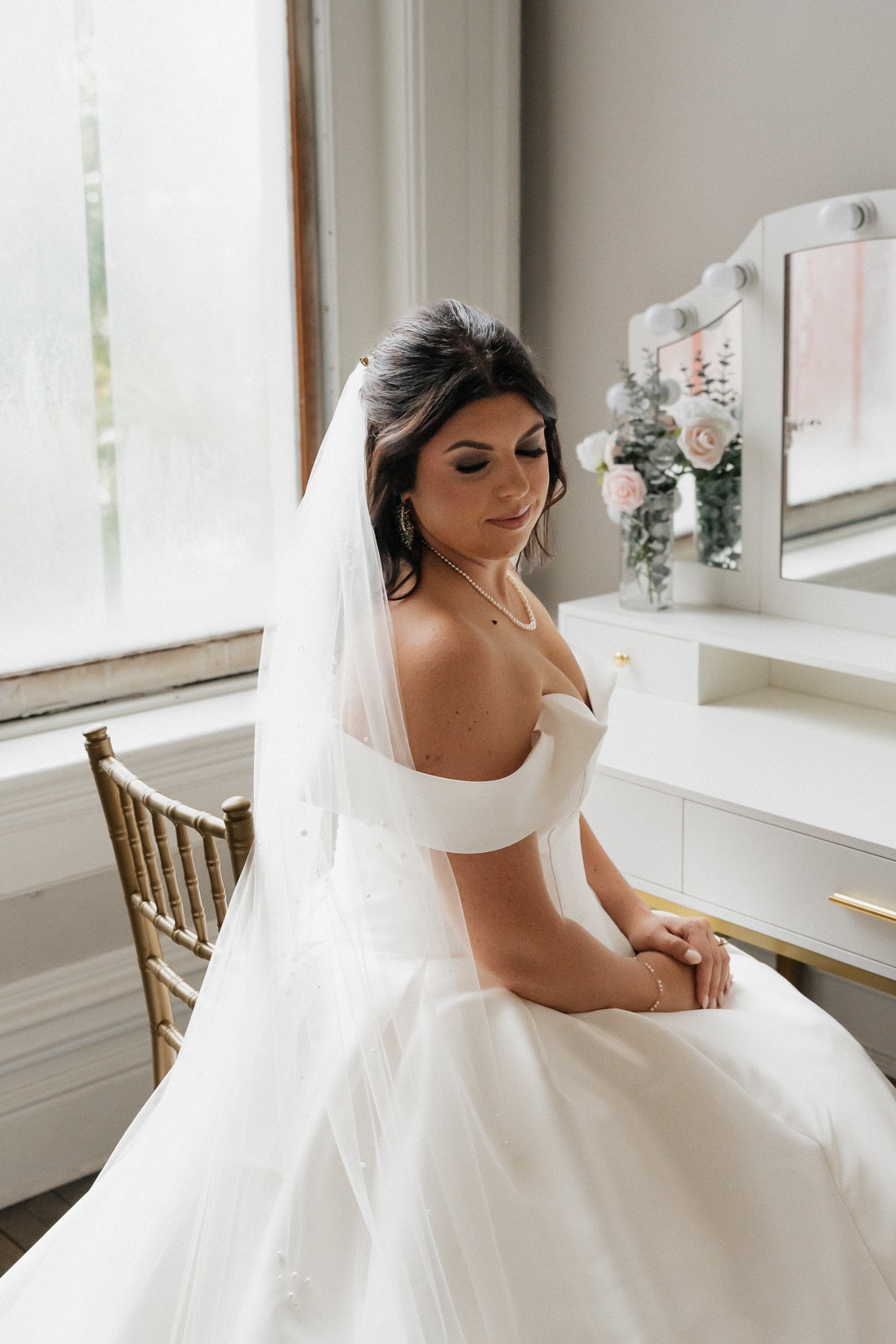 The Style - Accessories, Dress, Hair & Makeup from Vintage Glamour Wedding in Northwest Indiana