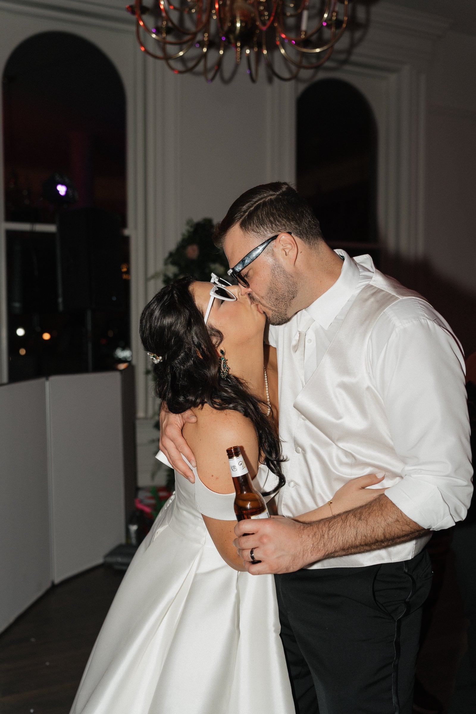 The Style - Accessories, Dress, Exit, Hair & Makeup, Suit from Vintage Glamour Wedding in Northwest Indiana