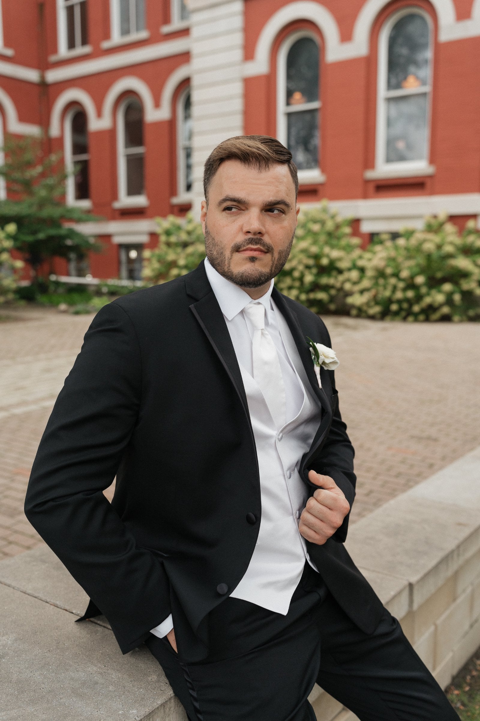 The Style - Accessories, Suit from Vintage Glamour Wedding in Northwest Indiana