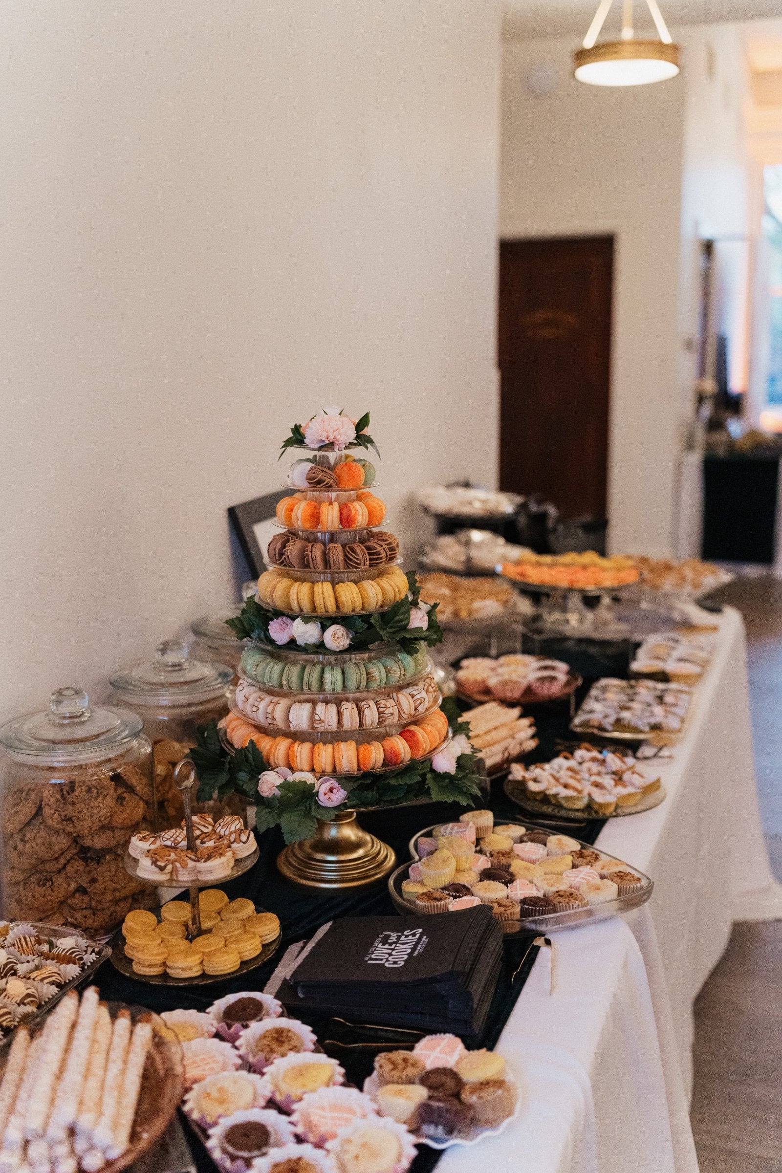 Food Drink - Dessert Table from Vintage Glamour Wedding in Northwest Indiana