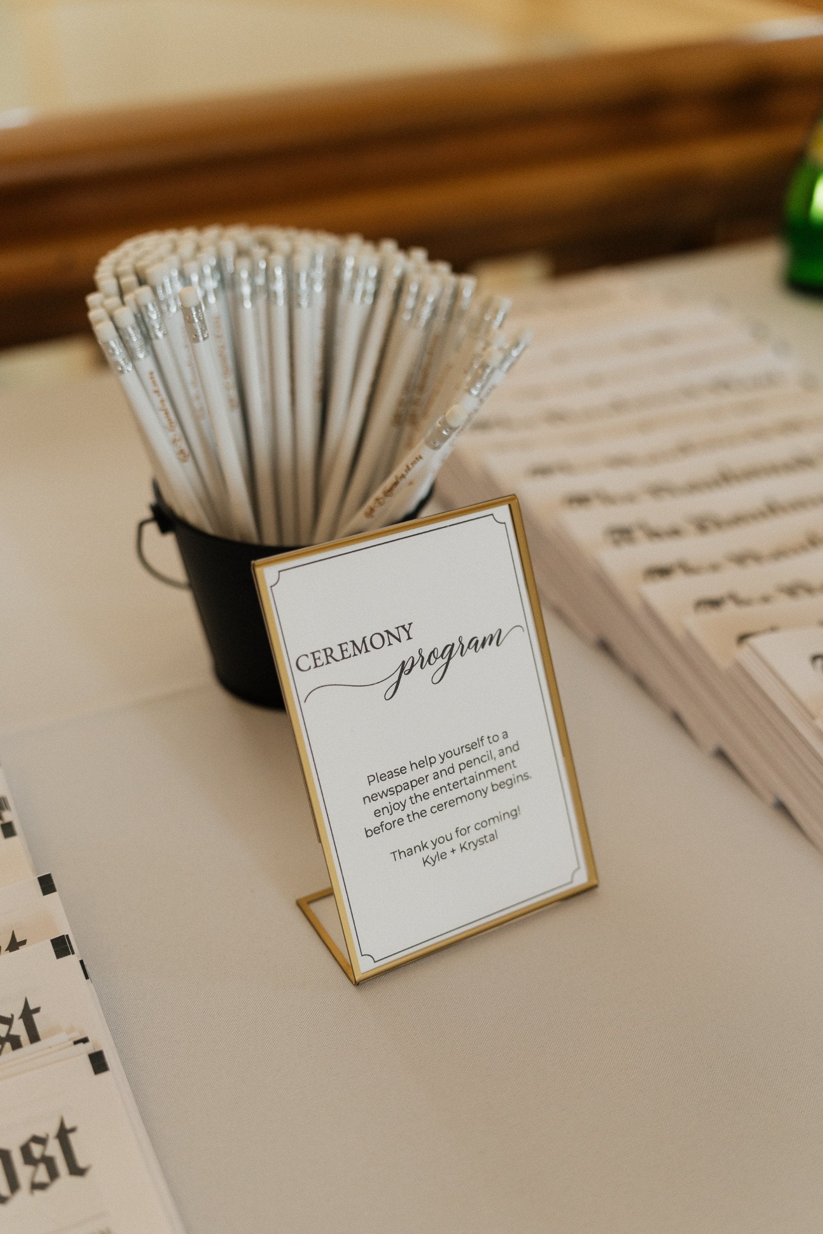 Venue Setup - Ballroom from Vintage Glamour Wedding in Northwest Indiana