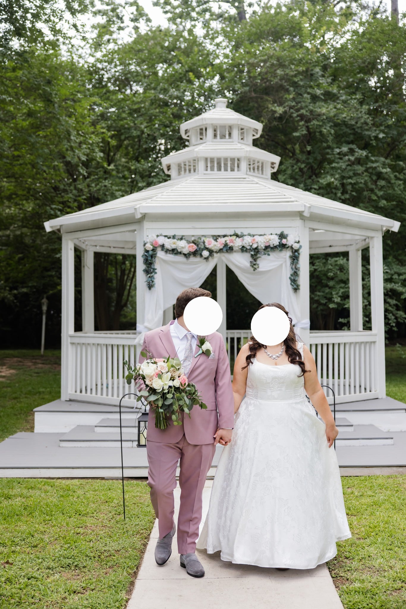 Venue Setup - Bouquet, Outdoor from Affordable Hidden Gem in Tomball, TX